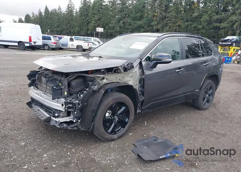 2021 Toyota Rav4 Hybrid Xse from USA, damaged, VIN 4T3E6RFV6MU009573